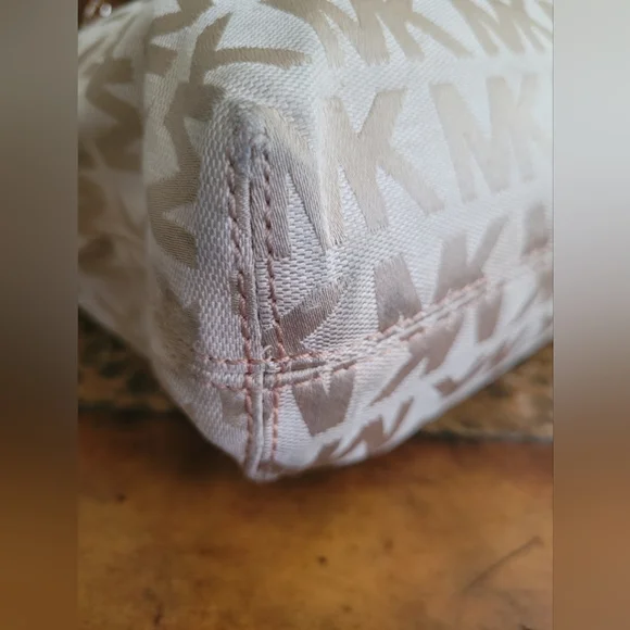 Michael Kors Brown Logo Tote Bag - Picture 8 of 10